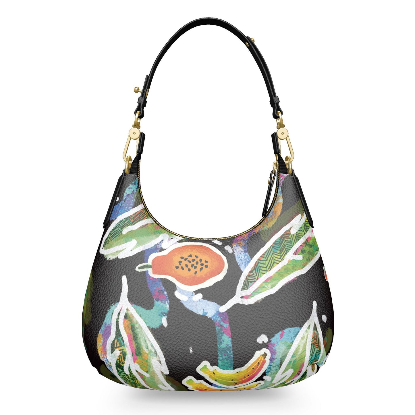 Mini Curve Bag in “Island Harvest”