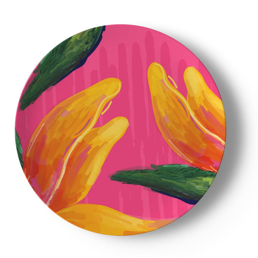 “Oiseau de Paradis” China Plates