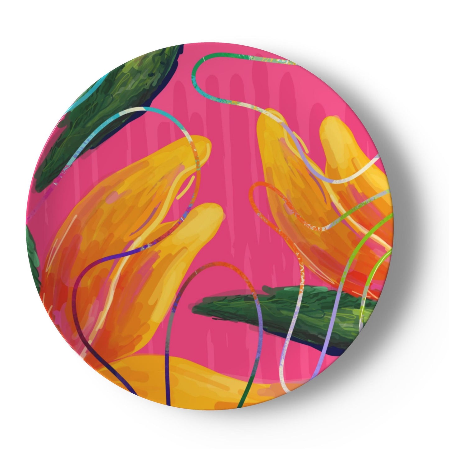 “Oiseau de Paradis” China Plates