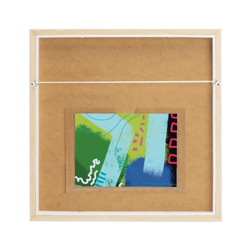 Framed Silk Scarf in “Tucuche”