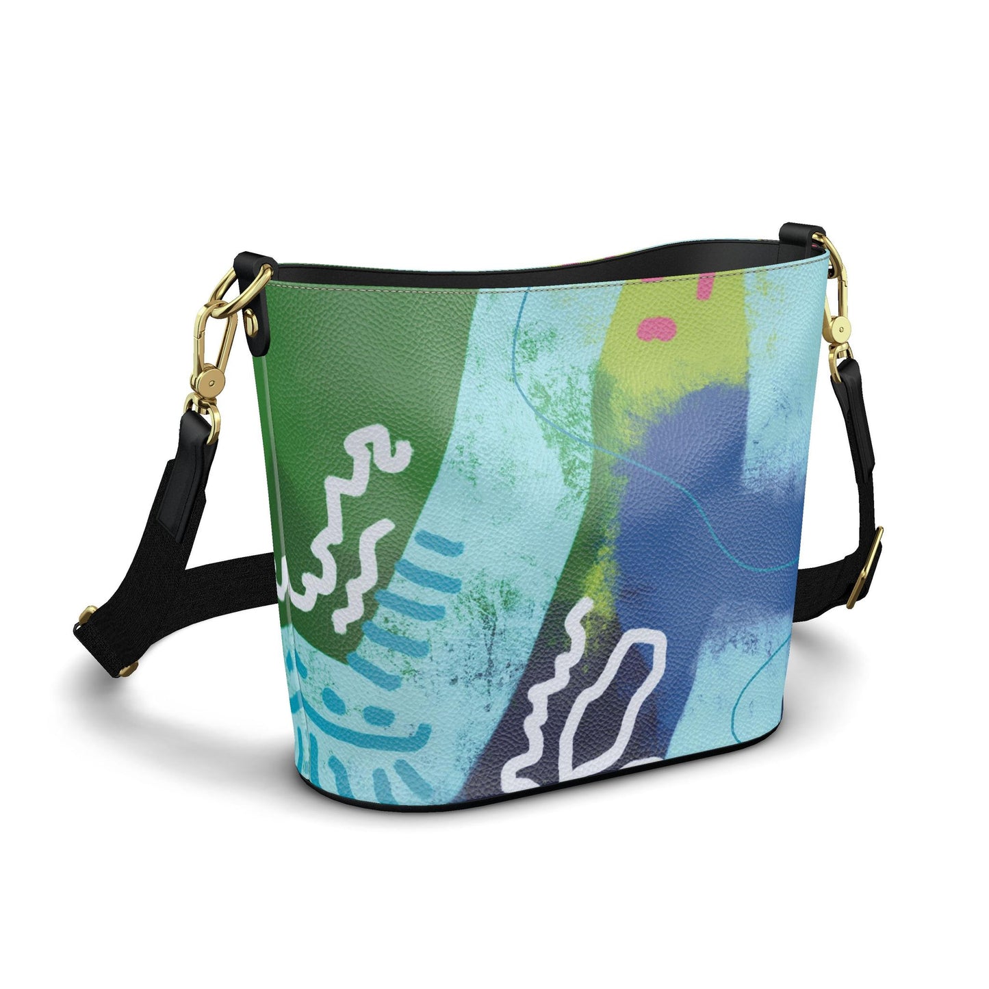 Penzance Large Leather Bucket Tote in “Tucuche”