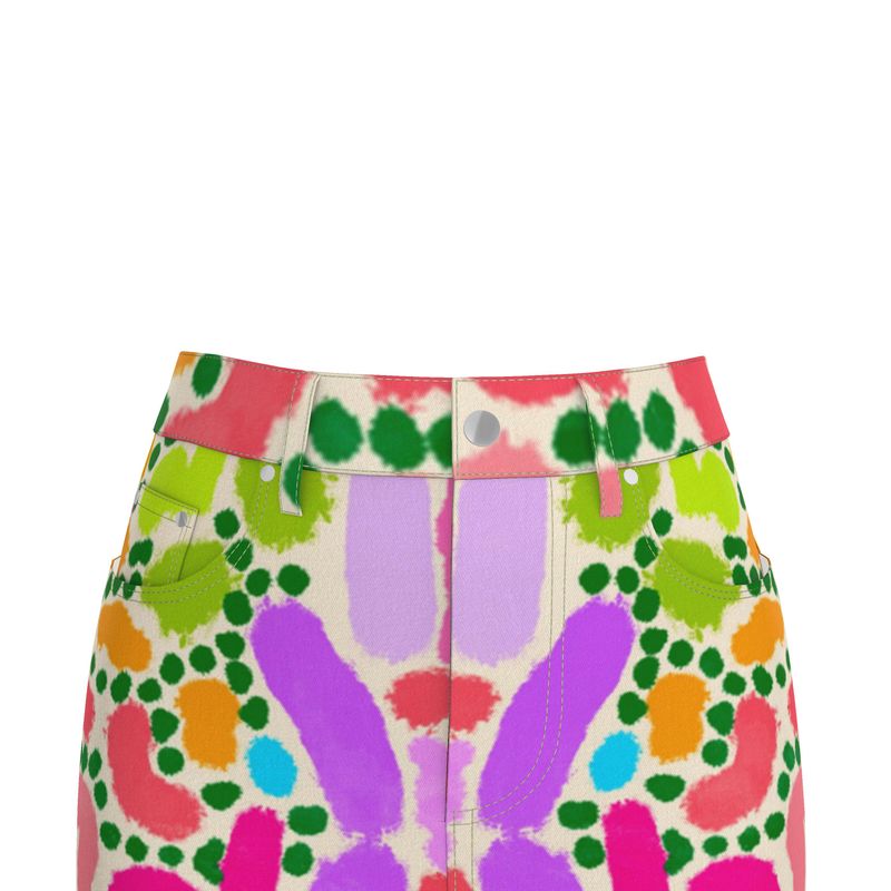 “Masquerade 2.0” Denim Mini Skirt