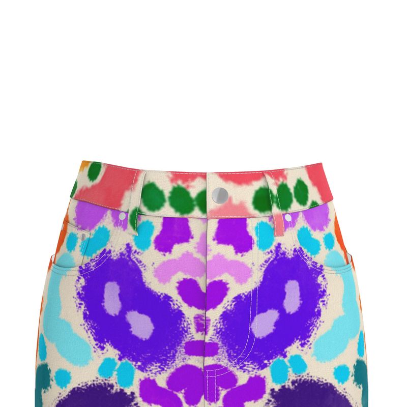 “Masquerade 3.0” Denim Mini Skirt