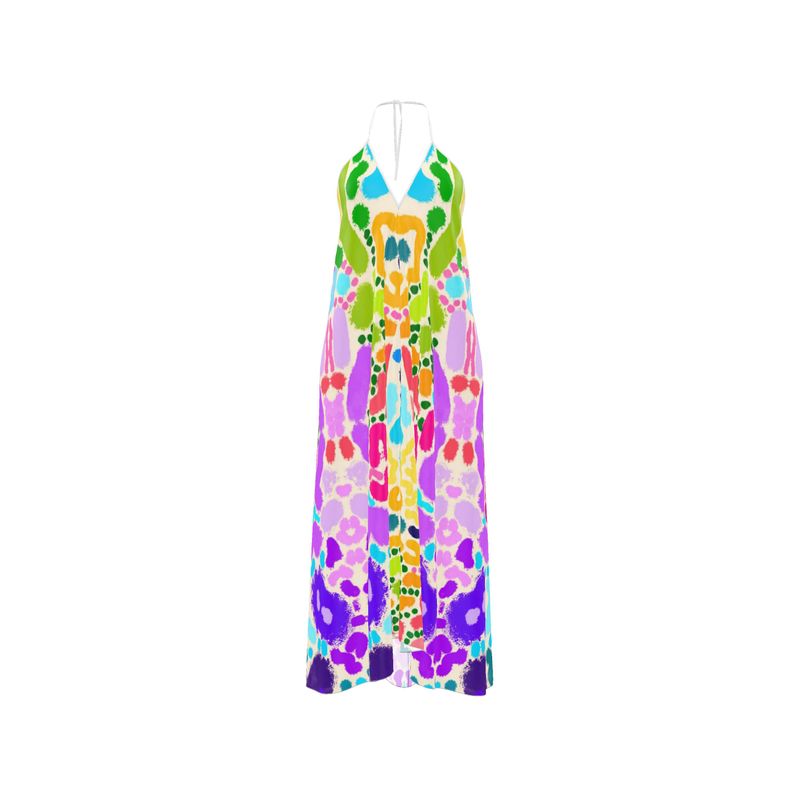 “Masquerade” Halterneck Backless Dress