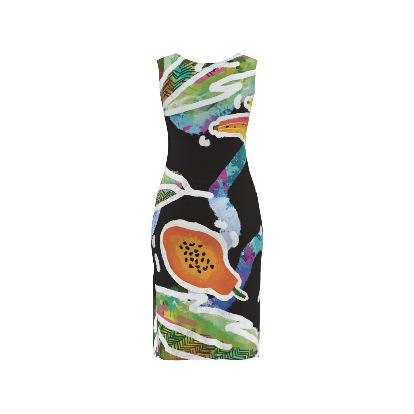“Island Harvest” Bodycon Dress