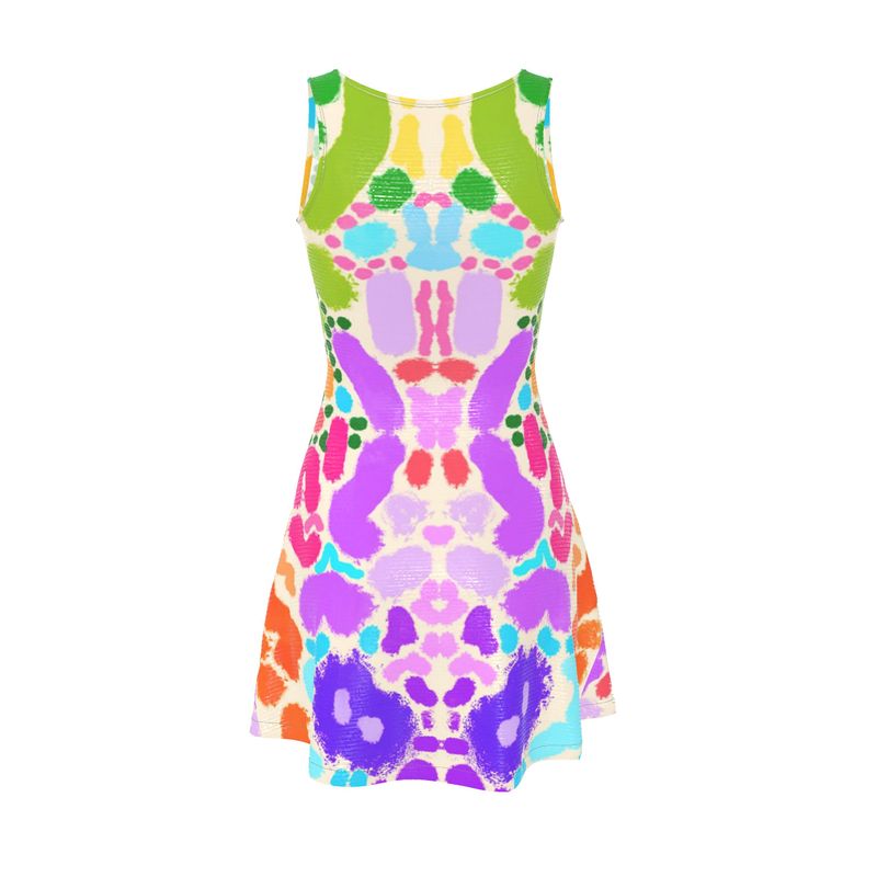 “Masquerade” Skater Dress