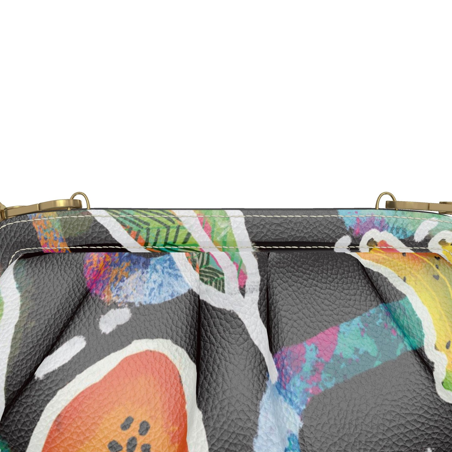 Pleated Soft Frame Bag