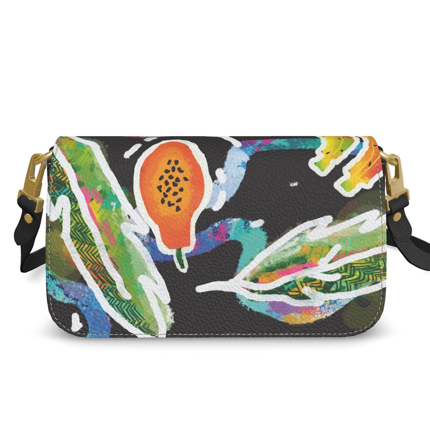 “Island Harvest” Flap Over Box Bag